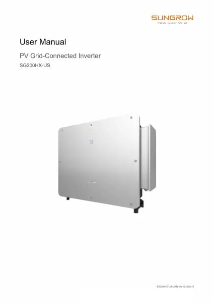 Sungrow SG200HX-US