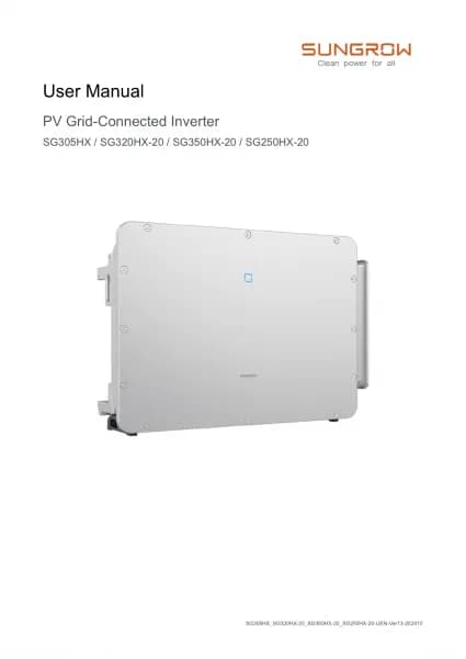 Sungrow SG250HX-20
