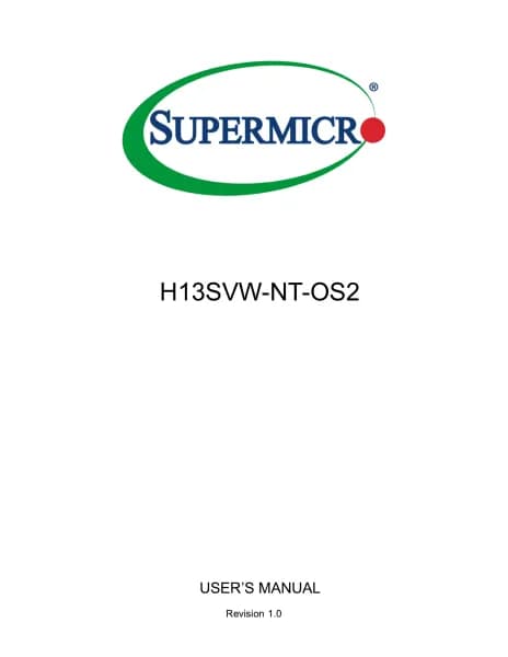 Supermicro H13SVW-NT-OS2
