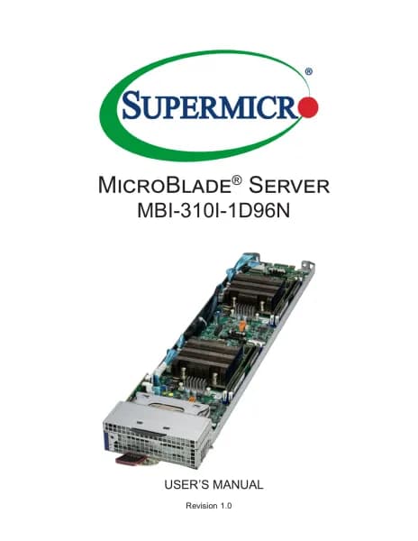 Supermicro MicroBlade MBI-310I-1D96N