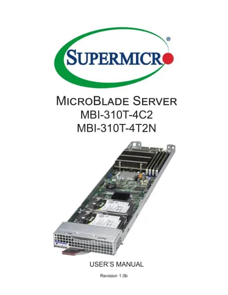 Supermicro MicroBlade MBI-310T-4C2