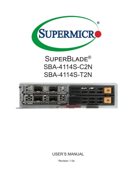 Supermicro SuperBlade SBA-4114S-T2N