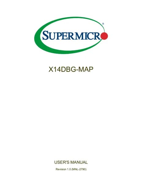 Supermicro X14DBG-MAP