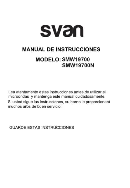 Svan SMW19700N