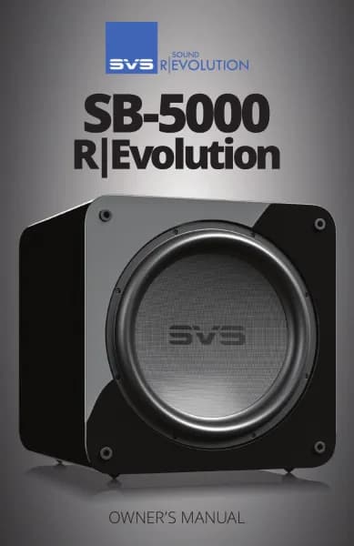 SVS R|Evolution SB-5000