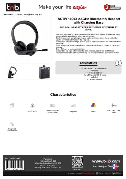 T Nb Activ 1000X ACTIV1000X
