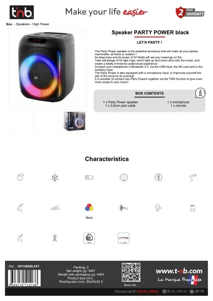 T Nb Cube Blaster HPCUBEBLAST