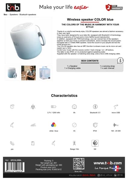 T Nb HPCOLORBL