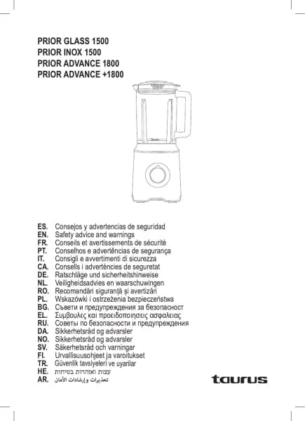 Taurus Prior Advance 1800