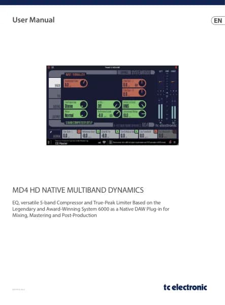 TC Electronic MD4 HD