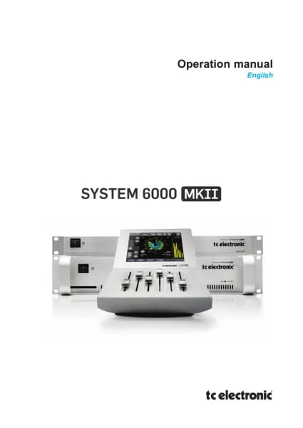TC Electronic System 6000 MKII