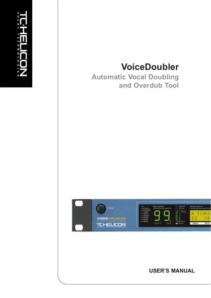TC Electronic Voice Doubler