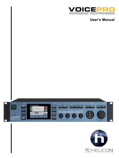 TC Electronic Voice Pro