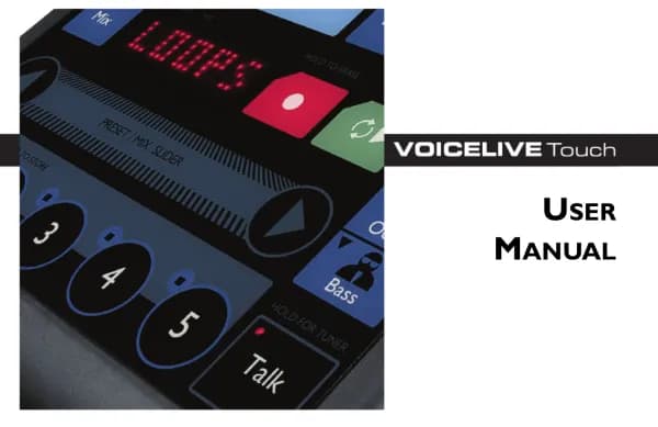 TC Electronic VoiceLive Touch