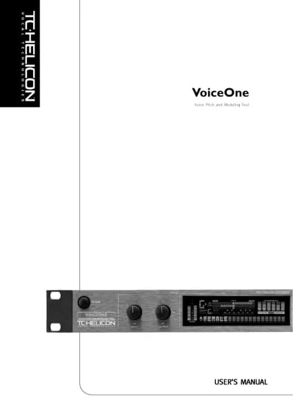 TC Electronic VoiceOne