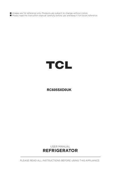 TCL RC605SXD0UK