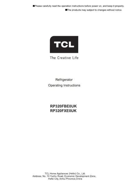 TCL RP320FBE0