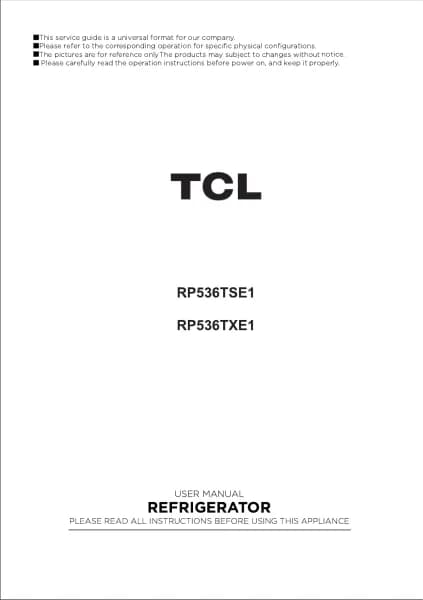 TCL RP536TSE1