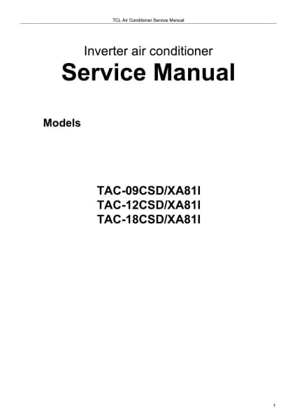 TCL TAC-12CSD