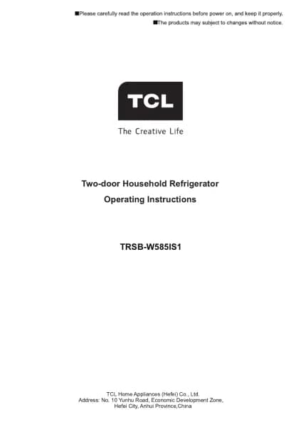 TCL TR-S585AGWP