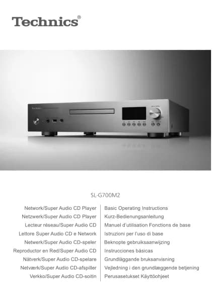 Technics SL-G700M2