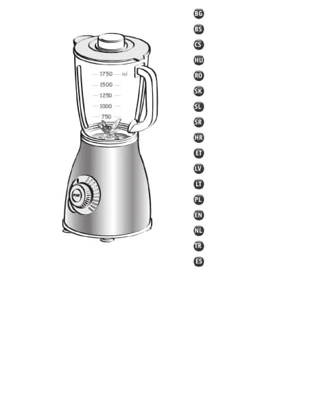 Tefal Blendforce Mastermix BL850D