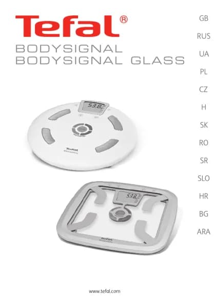 Tefal Bodysignal Glass BM7000