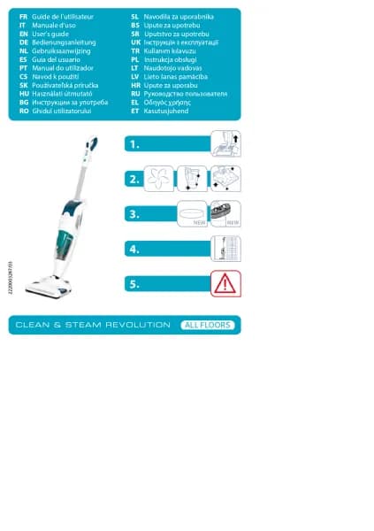 Tefal Clean & Steam Revolution VP7777