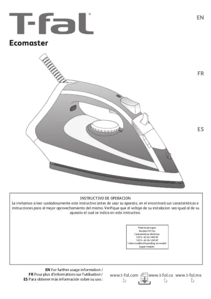 Tefal Ecomaster FV1742