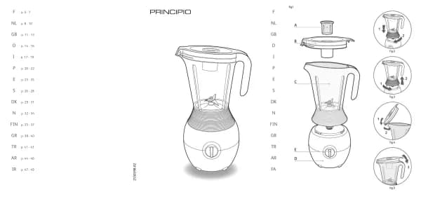 Tefal Principio BL1000