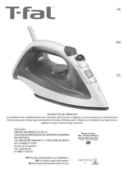 Tefal Steam Essential FV1010