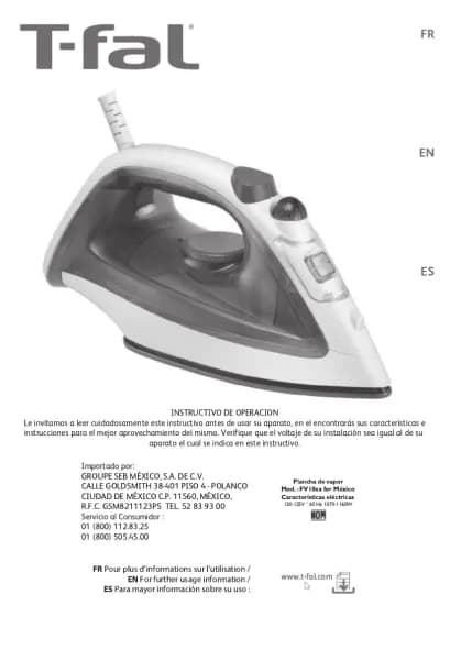 Tefal Steam Essential FV1029