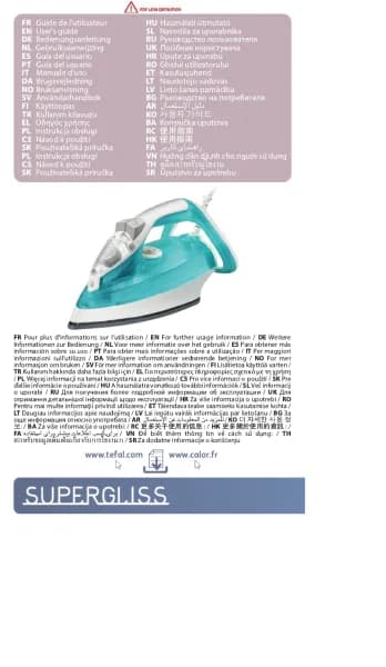 Tefal Supergliss FV3826