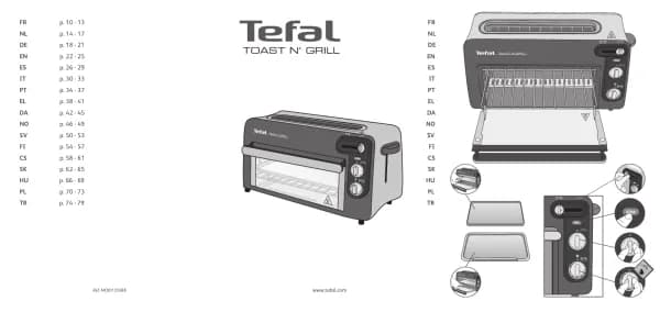 Tefal TOAST N GRILL - TL600