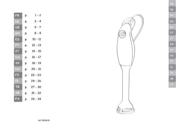 Tefal Turbomix Plus HB1601