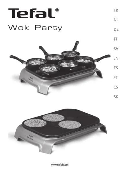 Tefal Wok Party Duo PY5800