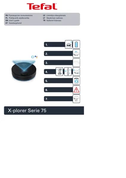 Tefal X-plorer Serie 75 RG7675