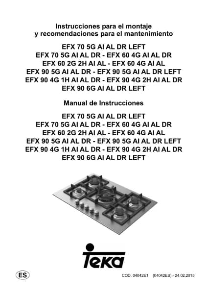 Teka EFX 90.1 5G AI AL DR CI LEFT