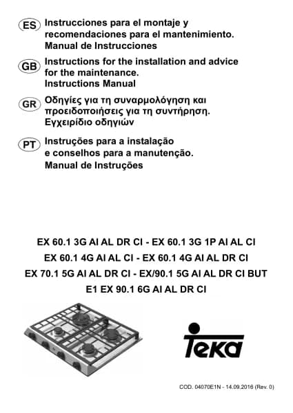 Teka EX 70.1 5G AI AL DR CI