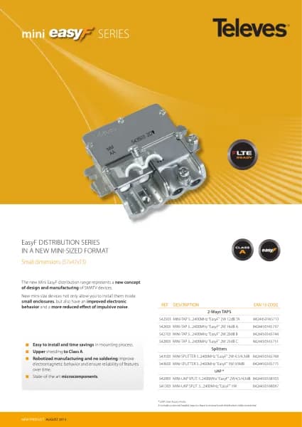 Televés Easy-F 543603