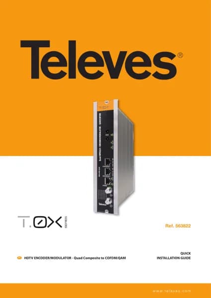 Televés T.0X QUAD 563822