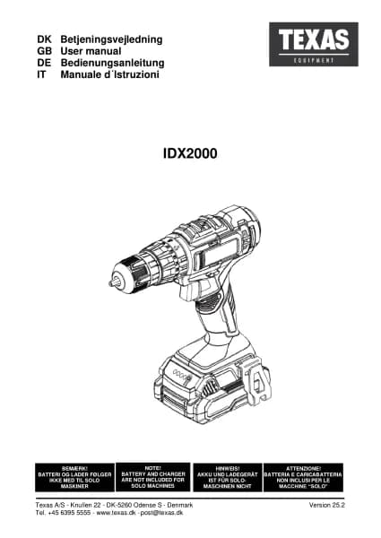 Texas IDX2000
