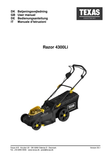 Texas Razor 4300Li