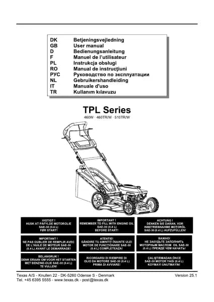 Texas TPL 510TR/W