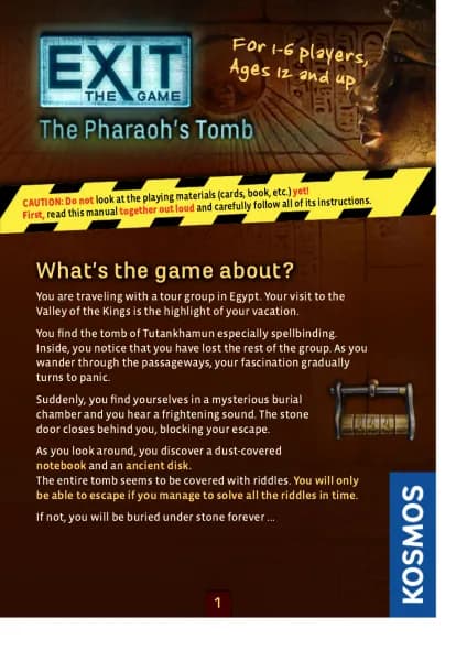 Thames & Kosmos EXIT: The Pharaoh's Tomb