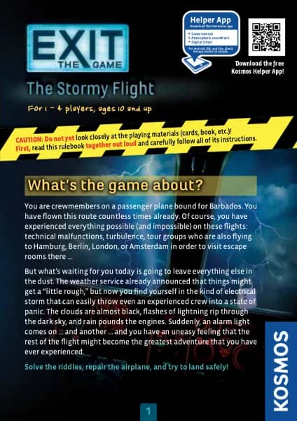 Thames & Kosmos EXIT: The Stormy Flight