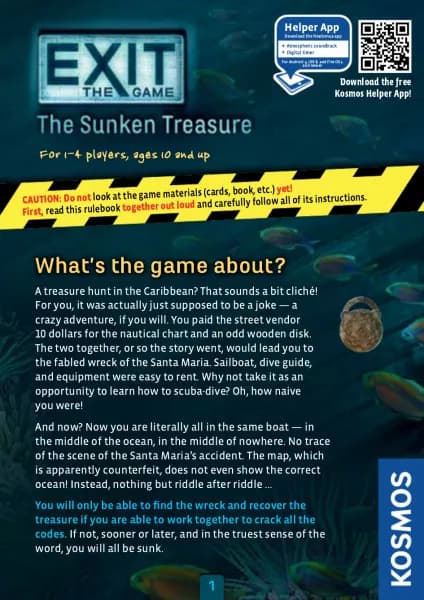 Thames & Kosmos EXIT: The Sunken Treasure