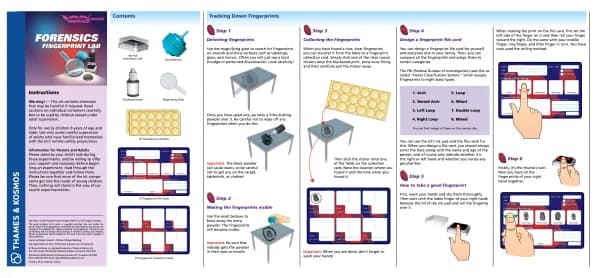 Thames & Kosmos Forensic Fingerprint Lab