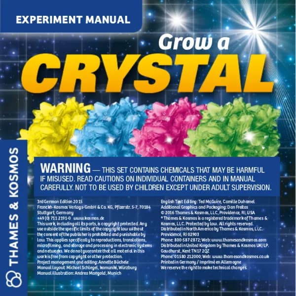 Thames & Kosmos Grow a Crystal