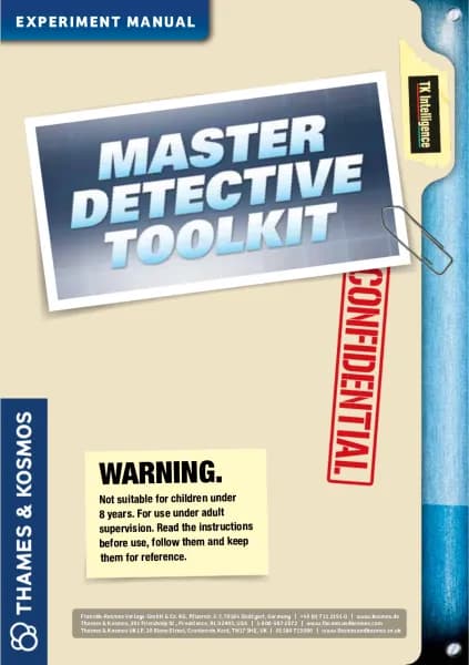 Thames & Kosmos Master Detective Toolkit